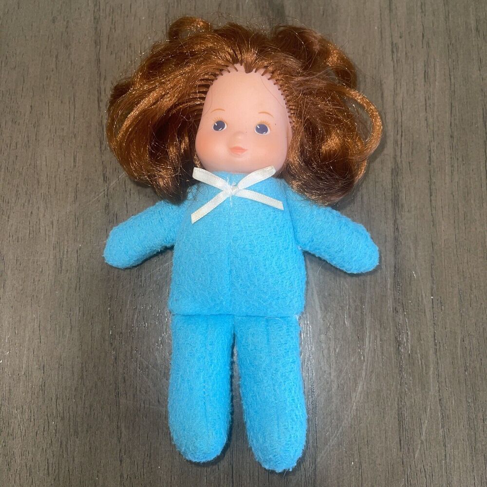 Vintage 1982 Fisher Price Forget Me Not Rosie Baby Doll Red Hair
